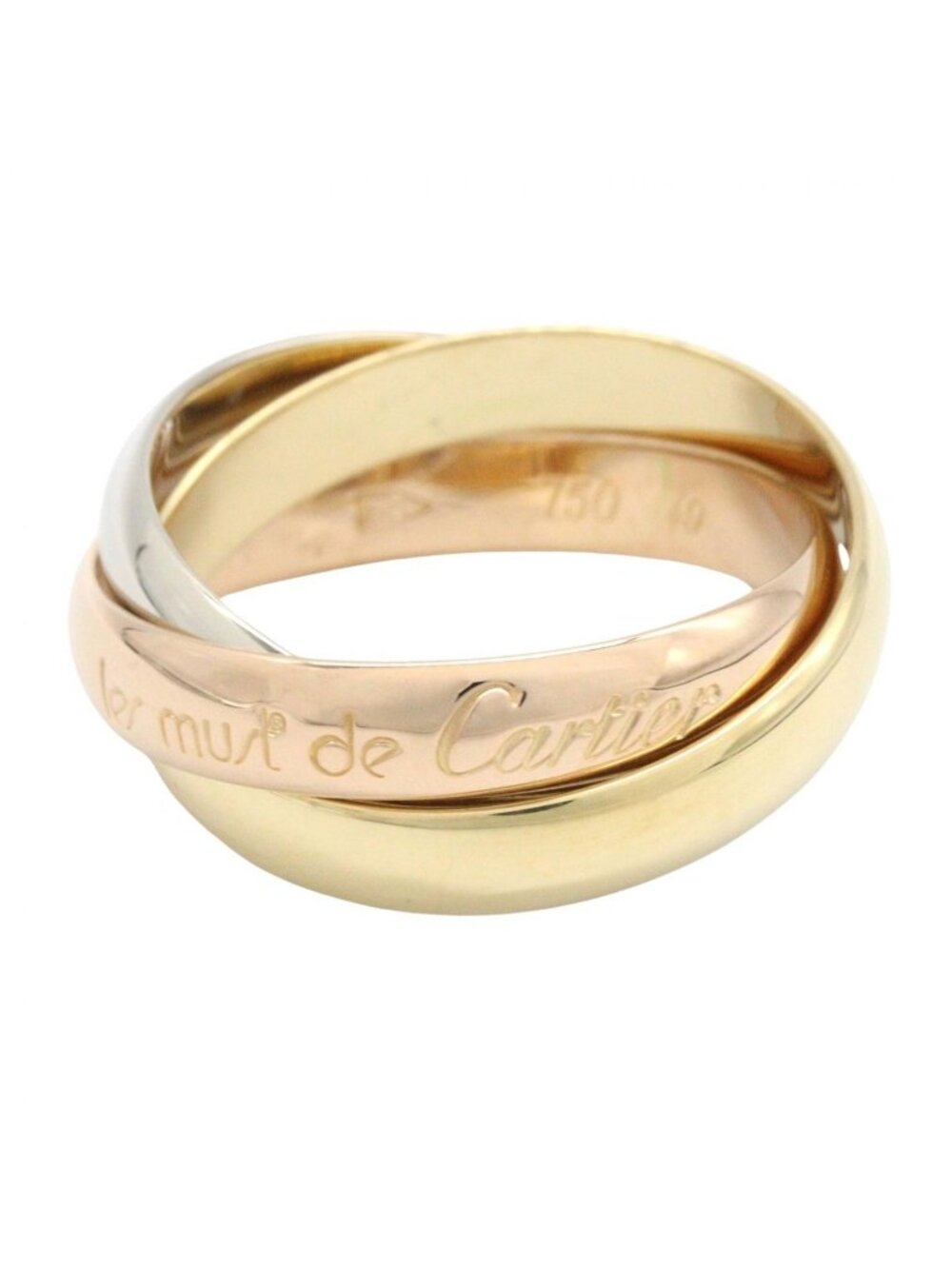 Cartier Ring Trinity 18k White Gold